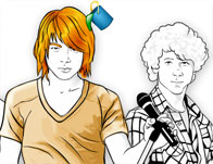 Jonas Brothers Coloring