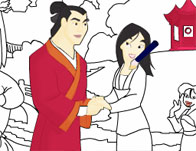 Coloring Mulan