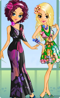 Girls in Flowers