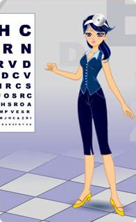 Attractive Eye Doctor
