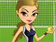 Energetic Tennis Player