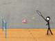 Stick Figure Badminton Stick Figure Badminton
