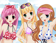 Anime beach clearance girl dress up