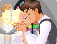 A Bride's First Kiss