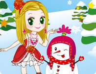 A Princess and the Snowman