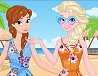 Anna And Elsa Tropical Vacation