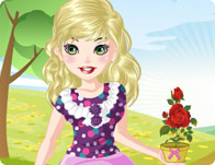 Anny in the Garden Dress Up