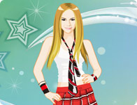 Avril Lavigne Dress Up
