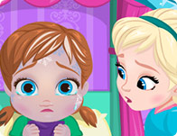 Grandma Elsa Cares Baby Disney Frozen Baby Care Games Disney Frozen