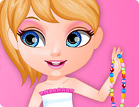 Baby Barbie Hobbies Beads Necklace