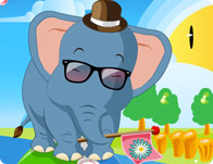 Baby Circus Elephant