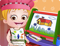 Baby Hazel Learns Colors