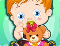 Baby With Teddy Bear