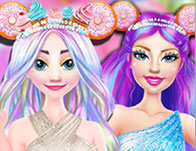 Barbie and Elsa Wedding Crashers - Jogue Grátis no !