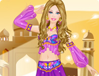 barbie arabian dress up games
