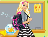 barbie go to school