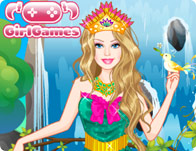 Barbie Earth Princess Dress Up