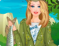 Barbie Fishing Princess - Girl Games