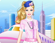 Barbie Flight Attendant Dress Up