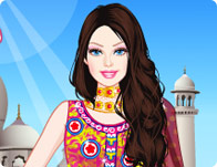 Barbie Indian Princess Dress Up