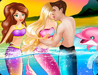 Barbie Mermaid Kissing