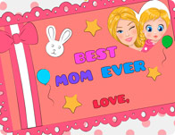 Barbie Mother's Day Card