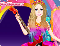 Barbie Popstar Princess Dress Up