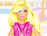 Barbie room games