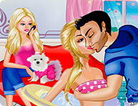 barbie spa massage