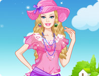 Barbie Summer Break Dress Up - Girl Games