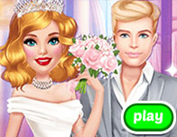 BARBIE WEDDING FUN jogo online no