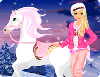Barbie Winter Pony