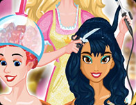 Barbie S Princess Hair Salon Girl Games