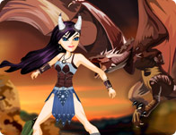 Battle Monster Warrior Woman