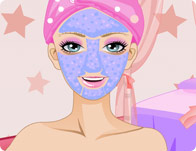 Beach Barbie Facial Makeover