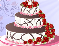 Beautiful Wedding Cake tile