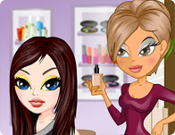 Barbie beauty shop bath game