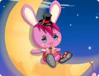 Bunny on the Moon Dress Up