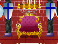 Castle's Throne Room Decoration