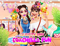 Celebrity BFFs Coachella Fun
