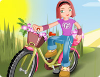 barbie cycle games