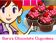 Sara Cozinha Cupcakes Chocolate em Jogos na Internet
