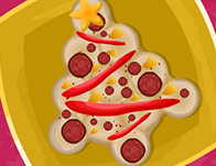 Christmas Tree Pizza