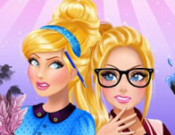 barbie cinderella games