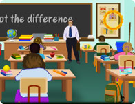 Classroom Spot The Differences