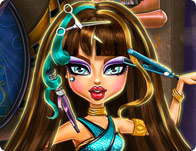 Jogo Frozen Hair Salon