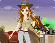 Cow Girl Dress Up