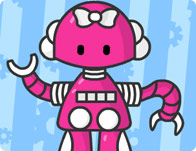 Cute Robot Girl