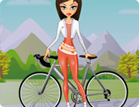 Cycle Racing Girl