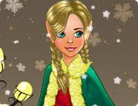 December Cover Elf Girl